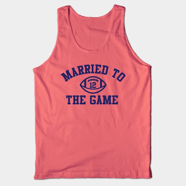 Married to the Game Tank Top by CanossaGraphics